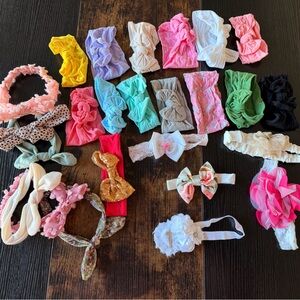 Colorful Baby Headbands & Hair Clips Collection